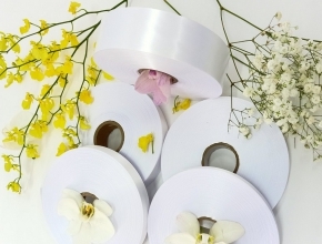 PS-7201: POLYESTER SATIN KHÔNG BIÊN, 2 MẶT BÓNG