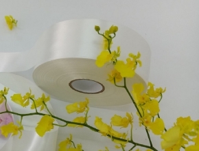 PS-7207: POLYESTER SATIN KHÔNG BIÊN, 2 MẶT BÓNG, KHÔNG CHẤT TẨY TRẮNG