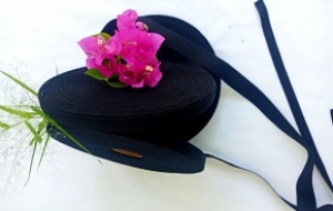 CT-9044: CHẤT LIỆU IN NHÃN/MÁC 100% COTTON DỆT BIÊN - MÀU ĐEN