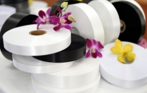 PT-2004: MICROFIBER POLYESTER TAFFETA - MỀM - MÀU ĐEN